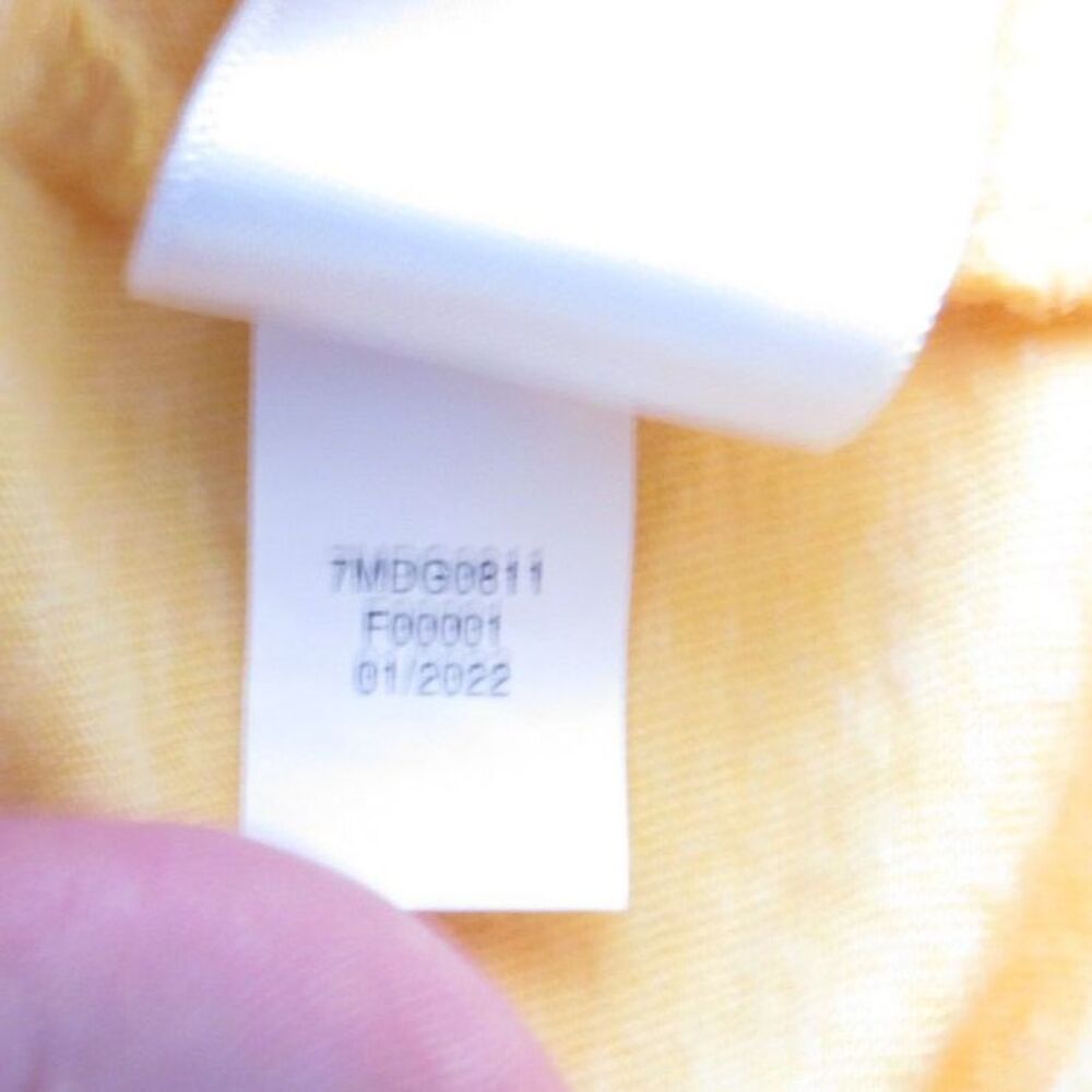 Lucky Brand Men's "Stay Wild" Coyote Biker Graphic T shirt Yellow L EUC - Picture 8 of 8